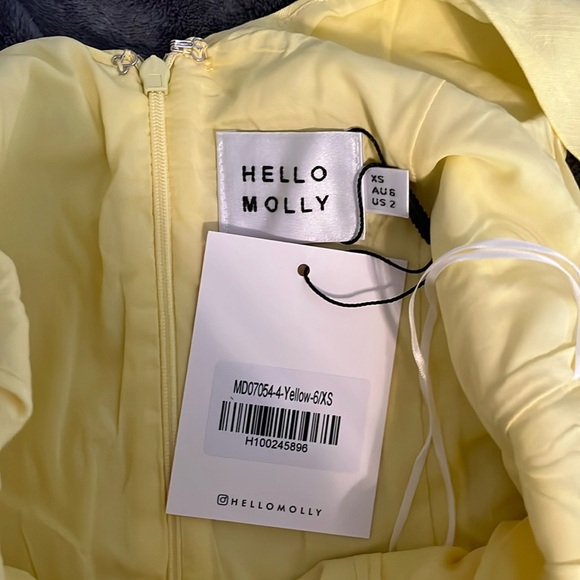Hello Molly Yellow Ruffle Dress! 💛 - Picture 2 of 5